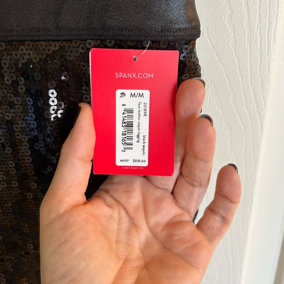 Spanx Sequin Leggings - Picture 2 of 5